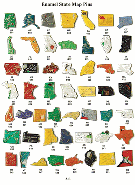 State Map Pins