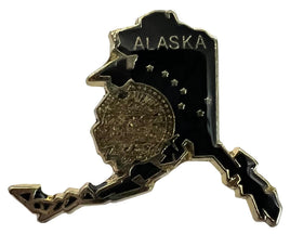 Alaska Map Pin - New Version