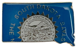 South Dakota Map Pin - New Version
