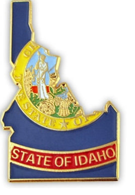 Idaho Map Pin - New Version