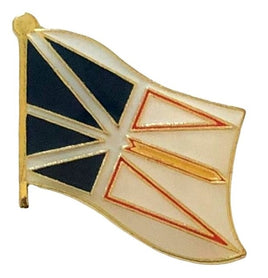 Newfoundland World Flag Lapel Pin - Single