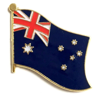 Australia World Flag Lapel Pin  - Single
