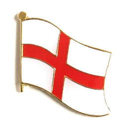 England St George Cross World Flag Lapel Pin  - Single