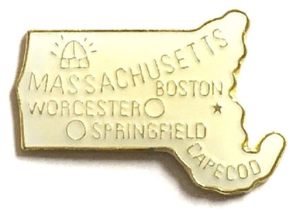 Massachusetts Map Pin