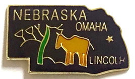 Nebraska Map Pin