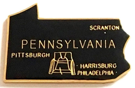 Pennsylvania Map Pin