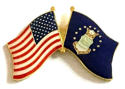 US Air Force Lapel Pin - Double