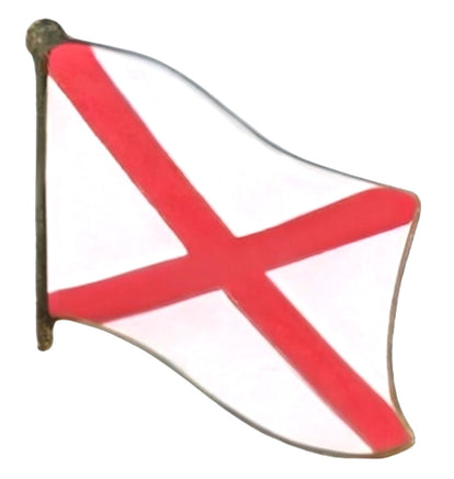 Alabama Single Flag Pin