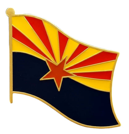 Arizona Flag Single Pin