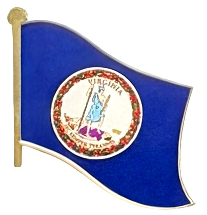 Virginia Flag Pin