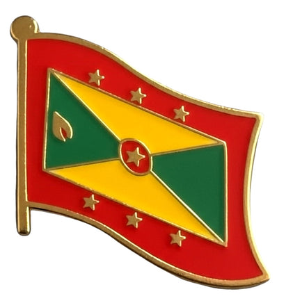 Grenada State Single Flag Pin