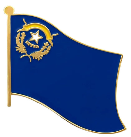 a state of Nevada single flag pin
