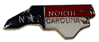 State Map Pins - Flag Background