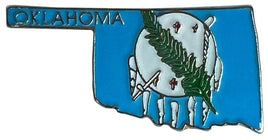Oklahoma Map Pin - New Version