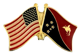 Papua New Guinea Pin - Double