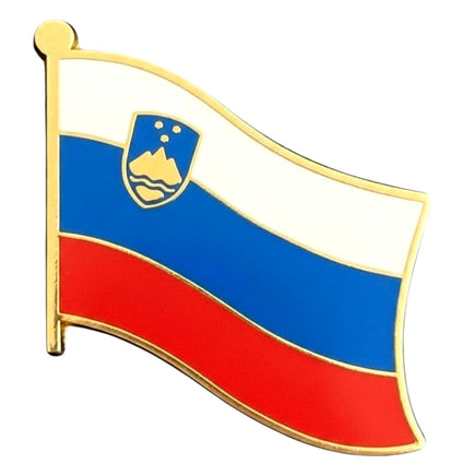Slovenia Single Flag Lapel Pin