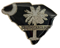 State Map Pins - Flag Background