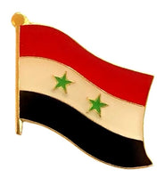 Syria single flag pin