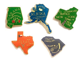 State Map Pin Set