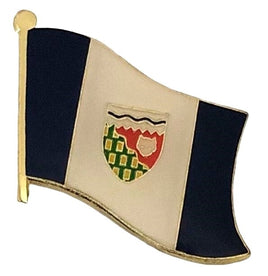 Northwest Territories World Flag Lapel Pin - Single