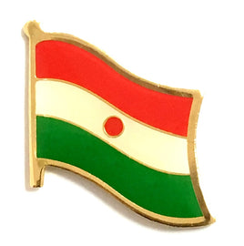 Niger World Flag Lapel Pin  - Single