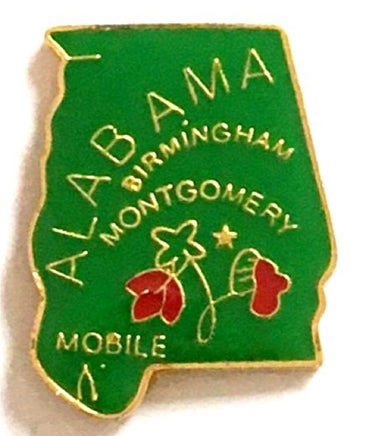 Alabama Map Pin