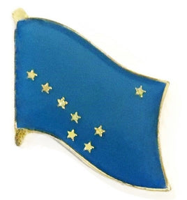 Alaska Flag Lapel Pin  - Single