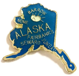 Alaska Map Pin