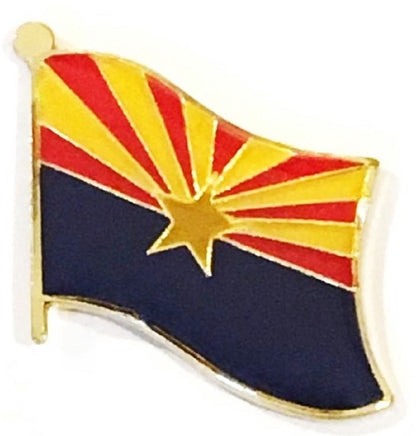 Arizona Flag Lapel Pin - Single