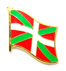 Basque Country Flag Lapel Pin - Single