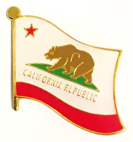 California Flag Lapel Pin - Single
