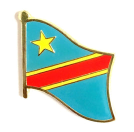 Democratic Republic of the Congo Lapel Pin - Single