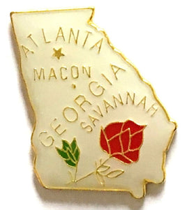 Georgia Map Pin