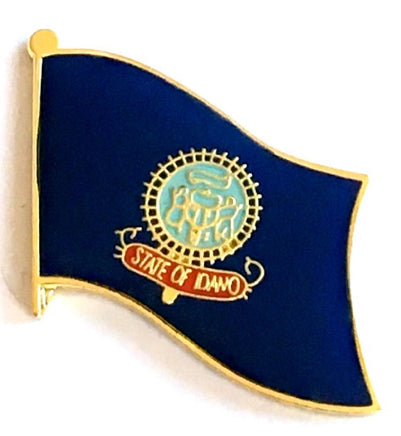 Idaho Flag Lapel Pin - Single