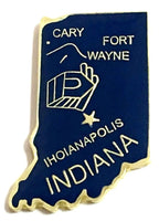 Indiana Map Pin