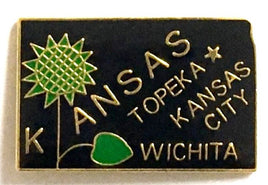 Kansas Map Pin