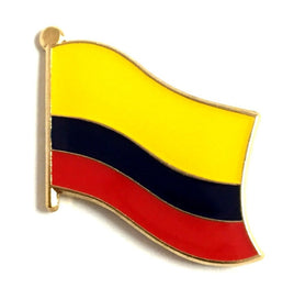 Colombia World Flag Lapel Pin  - Single