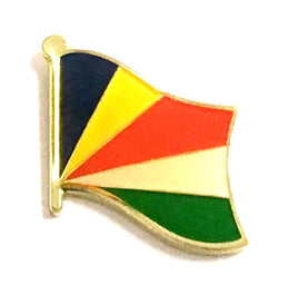 Seychelles World Flag Lapel Pin  - Single