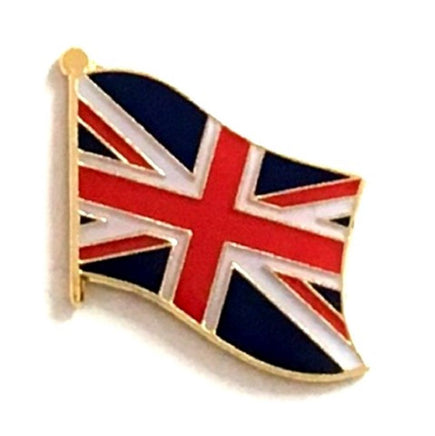 United Kingdom World Flag Lapel Pin  - Single