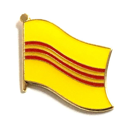 South Vietnam World Flag Lapel Pin  - Single