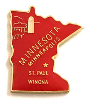 Minnesota Map Pin