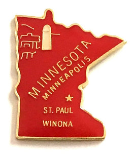 Minnesota Map Pin