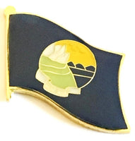 Montana Flag Lapel Pin - Single