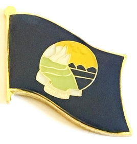 Montana Flag Lapel Pin - Single