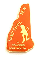 New Hampshire Map Pin