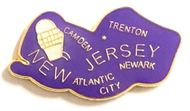 New Jersey Map Pin
