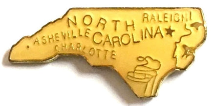 North Carolina Map Pin
