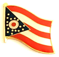 Ohio Flag Lapel Pin - Single