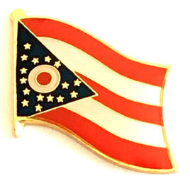 Ohio Flag Lapel Pin - Single