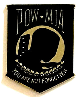 POW-MIA Shield Pin